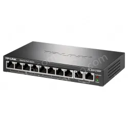 10 port Full Gigabit Ethernet PoE switch/8GE (PoE) + 2GE